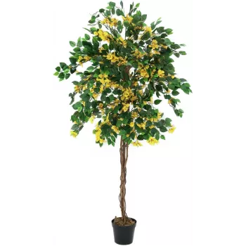 Umělá rostlina EUROPALMS bougainvillea, žlutá, 180 cm 82507081