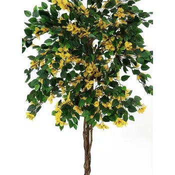 Umělá rostlina EUROPALMS bougainvillea, žlutá, 180 cm 82507081