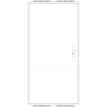 Prázdný rozvaděč f-tronic ZA112 H 1100, ZA112 Š 550 mm IP31 7120507