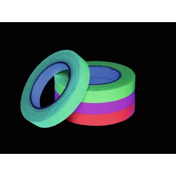 Gaffa páska ACCESSORY, 19 mm x 25 m, neonově žlutá, UV aktivní 30005481