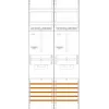 2polní rozvaděč měřidel F-Tronic Z21B, výška 1050 mm, 2-3 HZ, kompatibilní s eHZ, 5pólová sběrnice, 63 A 7141303