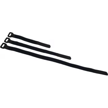 ACCESSORY BS-1 suchý zip stahovací páska 25x195 mm, černá, 10 ks 30006023
