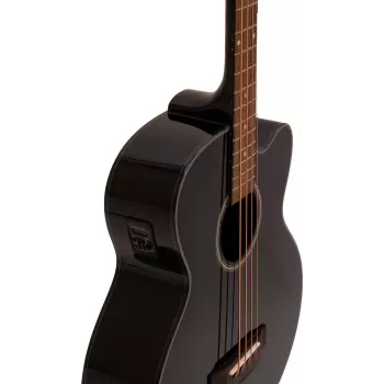 DIMAVERY AB-450 akustická baskytara, černá 26224013