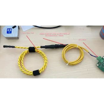 Kabel pro detekci úniku vody ALLNET MSR 15 m + 2 m připojení (ALL445X-Leckage-15M-Cable)
