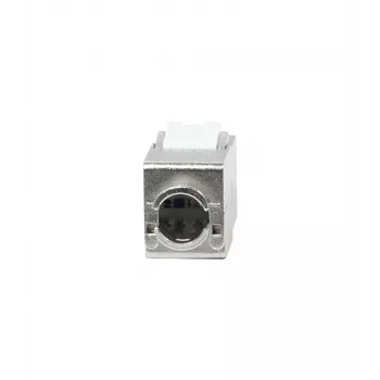 Keystone modul SYNERGY21 S216378V3 CAT8.1 RJ45, slim-line krátký, certifikace GHMT, bílý