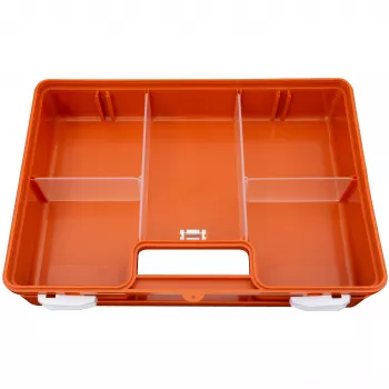 Lékárnička PETEX 43924035 DIN 13169, oranžová, 350 x 140 x 240 mm