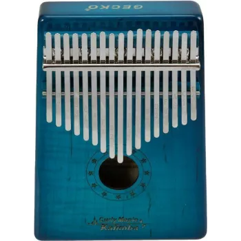 Dimavery KL-6 Kalimba, 17 Keys, C Major, Blue 26051620