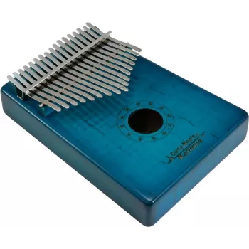Dimavery KL-6 Kalimba, 17 Keys, C Major, Blue 26051620