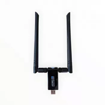 Bezdrátový USB 3.0 WLAN stick ALLNET AX 1800 Mbit ALL-WA1800AX-EXT s externími anténami
