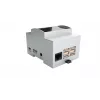 ALLNET pouzdro pro montáž na DIN lištu pro Raspberry Pi 4 Model B s průhledným okénkem, šedé 25.0410000.RP4