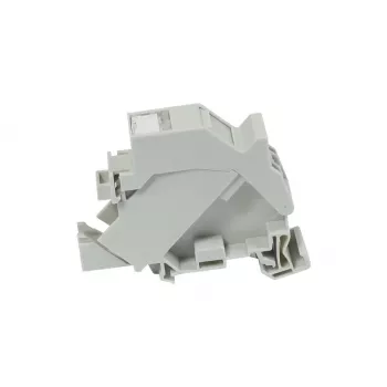 SYNERGY21 držák keystone modulu na DIN lištu Slim ABS pro 1xTP modul Slim Line (S215416V2)