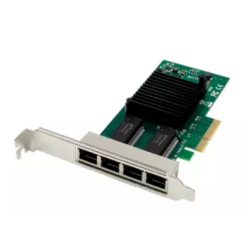ALLNET PCIe 1G x4 Quad Port Server Adapter - Copper RJ45 - Intel I350 (ALL0136v2-4-GB-TX/I350T4)