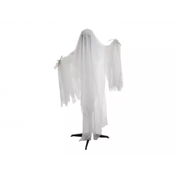 EUROPALMS Halloween Animated Ghost Figure Kari, Sound-Activated, 170cm 83316178