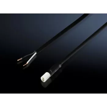 Rittal Připojovací kabel pro spínač polohy dveří, černý, 2,5 m 2500660