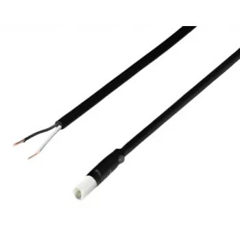 Rittal Připojovací kabel pro spínač polohy dveří, černý, 2,5 m 2500660