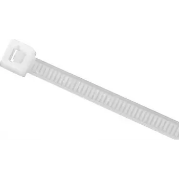 Standardní kabelová páska HellermannTyton, vnitřní ozubení, 245 mm x 4,6 mm, transparentní, 100 ks (UB250C-N-PA66-NA-C1), 905-72001