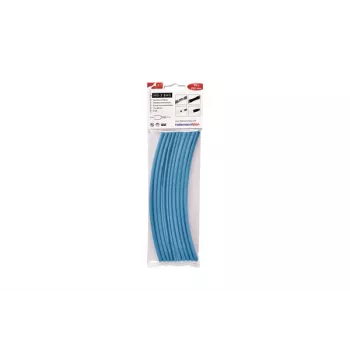 HellermannTyton HIS-3 3:1 Heat Shrink Tubing Kit, 240 pcs, 6 Colours, 6 Sizes, 100 mm Lengths, Black/Red/Blue/Yellow/Green/Clear 308-30612