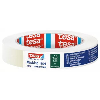 TESA 4325 Maskovací páska 19 mm x 50 m bílá 04325-00000-01