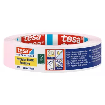 tesa 4333 Precision Mask Světle růžová maskovací páska 50 m x 25 mm 04333-00018-02