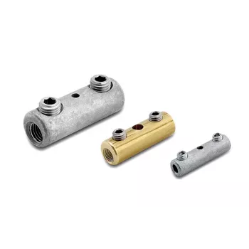 Pocínovaný měděný šroubový konektor HellermannTyton 6-50mm² 650-ST-ML (435-01510)
