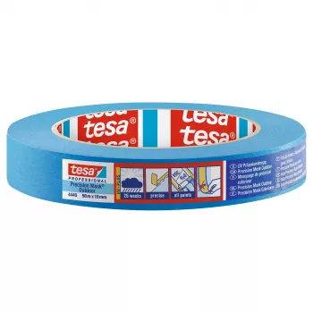 Precizní maskovací páska Tesa 4440 Outdoor UV Plus, modrá, 50 m x 19 mm 04440-00000-00