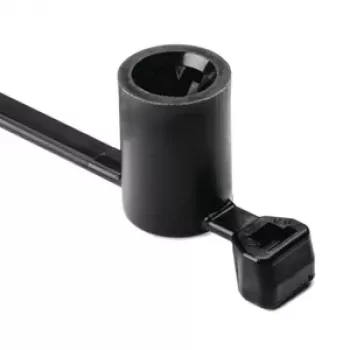 Stahovací páska HellermannTyton T50SSBS5OT-E černá 160 mm x 4,6 mm (balení 500 ks) 155-30602