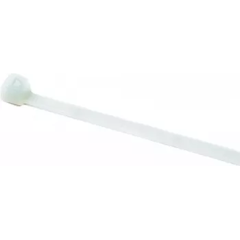 HellermannTyton T-Series 100mm x 2.5mm Natural PA66 Cable Ties (100 Pack) 0427324