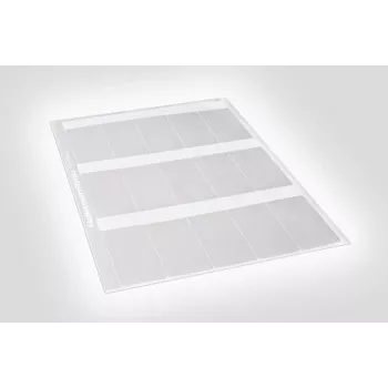 HellermannTyton 594-81104 Thermal Transfer Label Transparent White 100mm x 100mm 1000 Labels