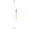 Bezdrátová LED stojací lampa WENTRONIC Goobay XL 122 cm RGBW bílá (76572)