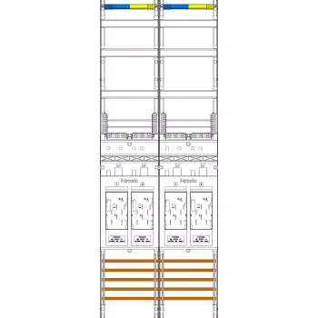 Elektroměrové pole f-tronic 2pole E219 H=1350 mm 4-eHZ 7143016