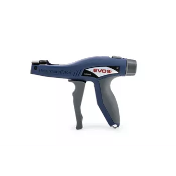 HellermannTyton EVO9iSP-MET/PL-BU Cable Tie Application Tool Blue-Grey 110-88002