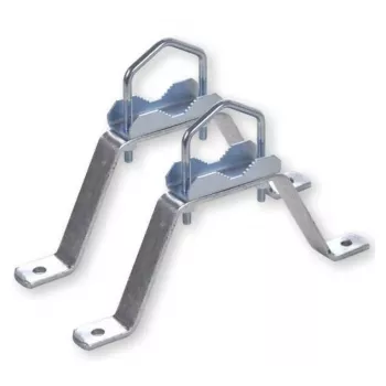 WEIß MHZ1560 wall mount set, steel, 15 cm (39061)