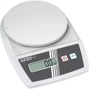 KERN EMB 500-1 Precision Letter Scale, 500 g Capacity, 0.1 g Readability, LCD Display, Mains Powered