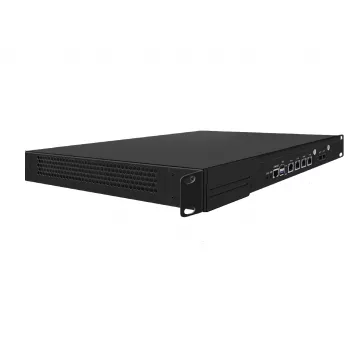 Barebone síťový rackový server ALLNET 1U Intel N150, 4x 2.5GbE, 2x SFP+, DDR5, NVMe, HDMI, USB 3.2 ALL-RackPC-N150