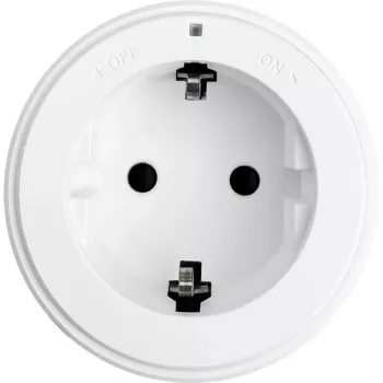 Zásuvkový modul SYNERGY21 MODULRAIL typ F bílý (Schuko) 16A 250V S21-MR016