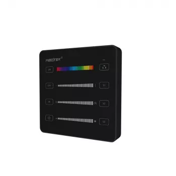 Miboxer Pixel LED Smart Panel Controller RGB/RGBW/RGB+CCT Black (B6) B6 (black)