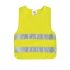 IWH 453502 Children's High-Visibility Safety Vest EN 1150, Fluorescent Yellow, Hook-and-Loop Closure, Unisex