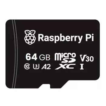 Paměťová karta ALLNET Raspberry Pi 64 GB Class 10 MicroSDXC s Raspberry Pi OS RPI-MSD-64-OS