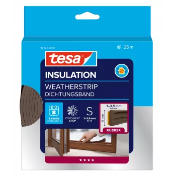 Těsnicí páska tesa E-Profil 05464-00101-02 tesamoll hnědá 25 m x 9 mm