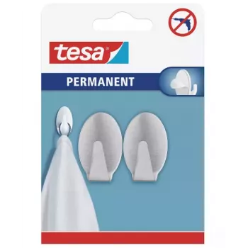 tesa Permanent háček oválný kov chrom 6 kg samolepicí 66611-00000-00