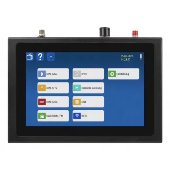 Satelitní měřicí přístroj Megasat HD 7 Combo V2 DVB-S/S2/T/T2/C DAB/DAB+ USB DiSEqC 1 (2600024)
