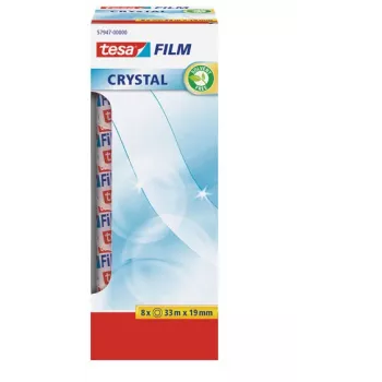 tesa 57947-00000-01 tesafilm® průhledná lepicí páska, 33 m x 19 mm, 8 rolí