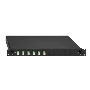 Vysouvací splice box Rutenbeck BasicLine 19 inch 1U světle šedá 2280302060