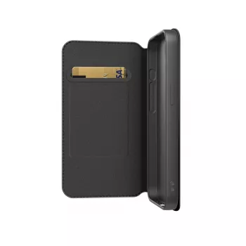 Pouzdro Booklet Slim Folio Black Rock pro Apple iPhone 16e/17e, černé 00229688