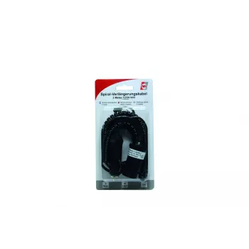 Prodlužovací spirálový kabel IWH 12/24V 10A 3m zástrčka cigaretového zapalovače na zásuvku 019001