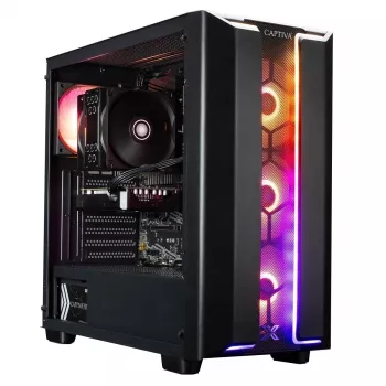 CAPTIVA Advanced Gaming R98-754 Desktop PC - AMD Ryzen 7 5700X, GeForce RTX 5060 Ti 16GB, 32GB RAM, 1TB SSD, No OS