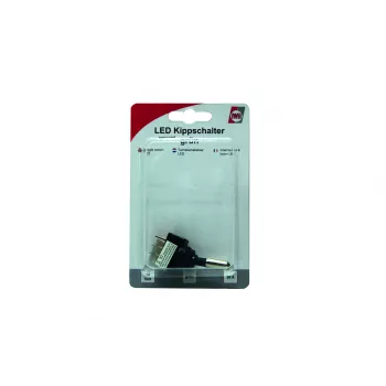IWH Rocker Switch Red 12 V 20 A (19023)