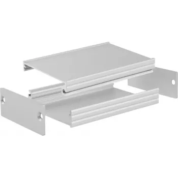 Hliníková profilová skříňka Bopla FILOTEC F 1048-80, 105 x 48 x 80 mm, eloxovaná 97118080.H
