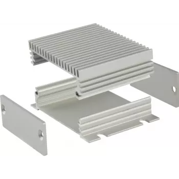 Hliníková profilová skříňka Bopla FILOTEC F 524-100 KWL, 55,3 x 24,4 x 100 mm, eloxovaná 97453100.H