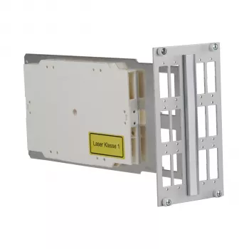 Vláknový modulový nosič EFB-Elektronik 3U 14HP pro 12x SC Duplex, neosazený 53711.24